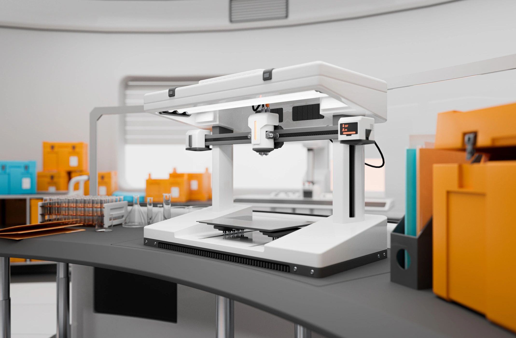 Research equipment used for advanced materials development