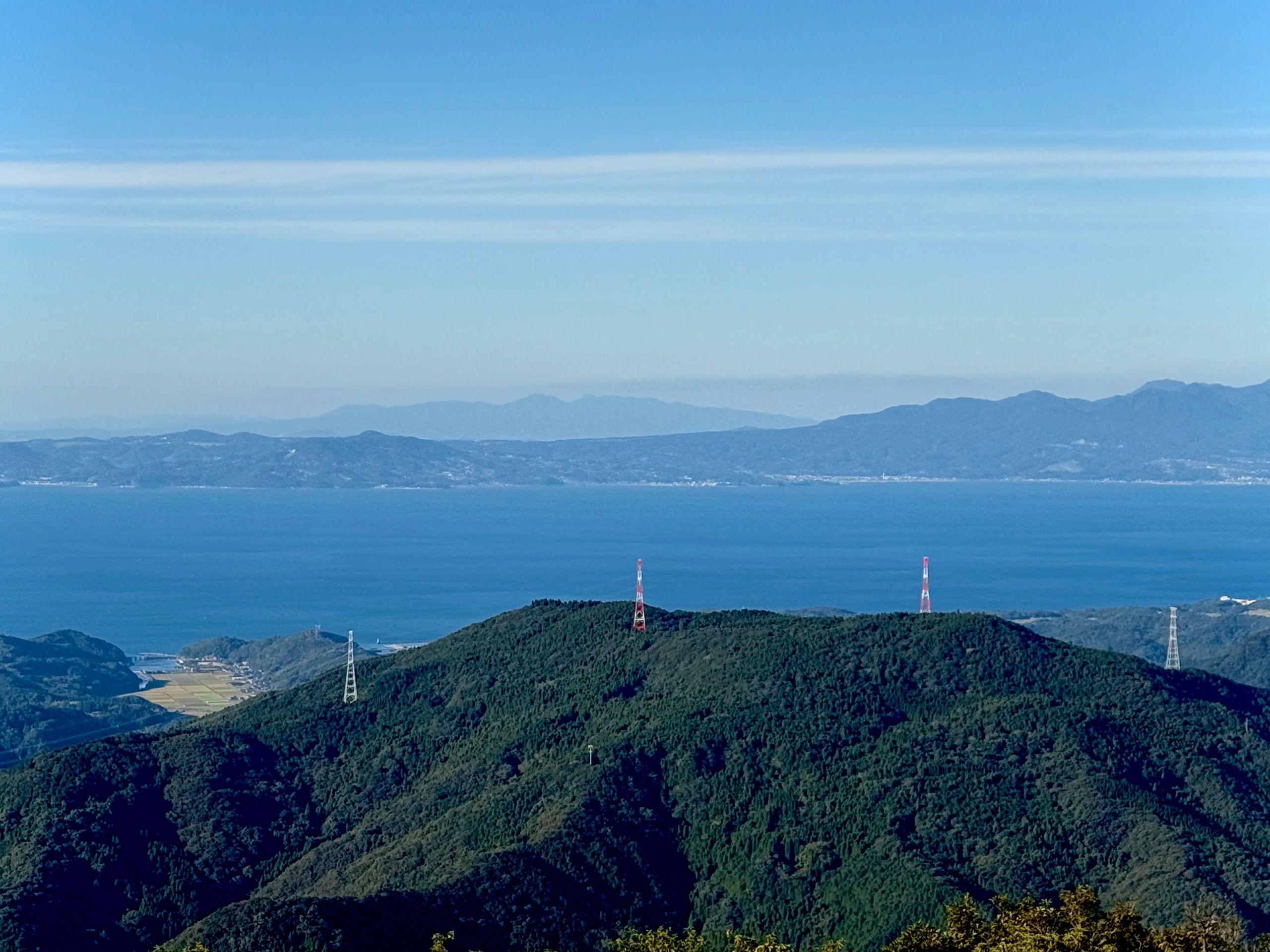 Mountain landscape representing wide-area monitoring and environmental observation