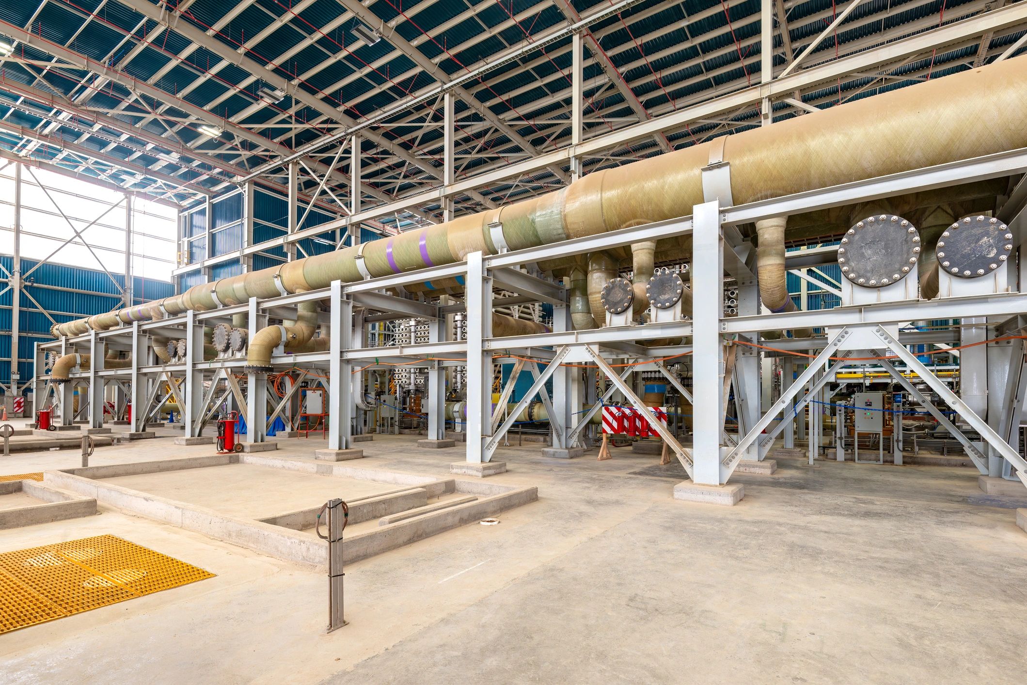 Reverse osmosis facility supporting desalination and water treatment research