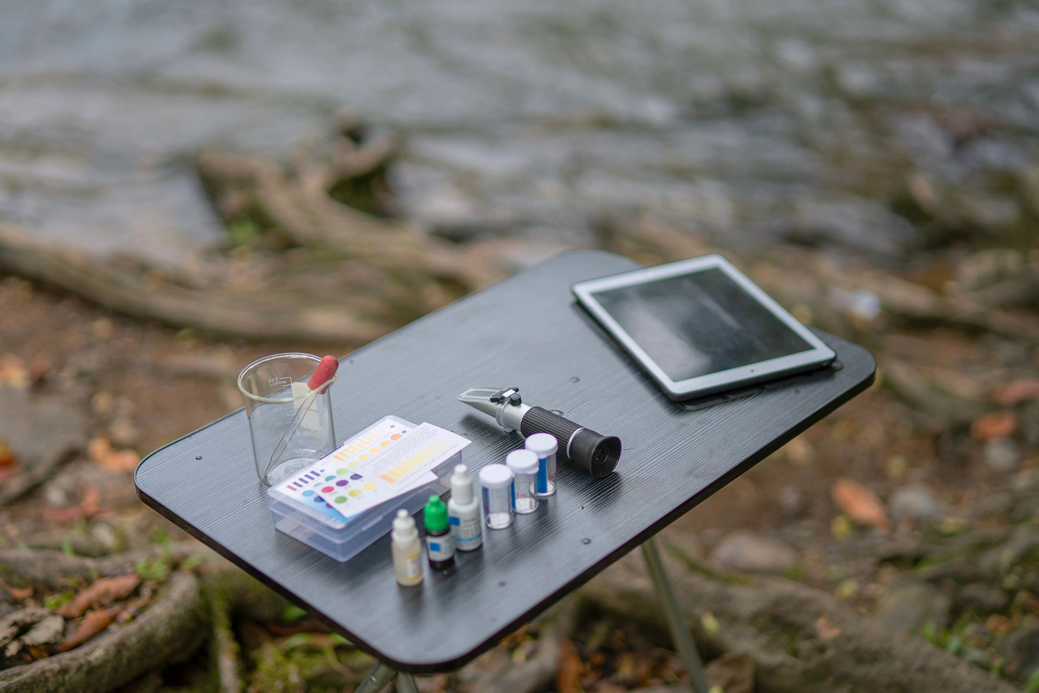 Scientific monitoring equipment used for environmental measurement